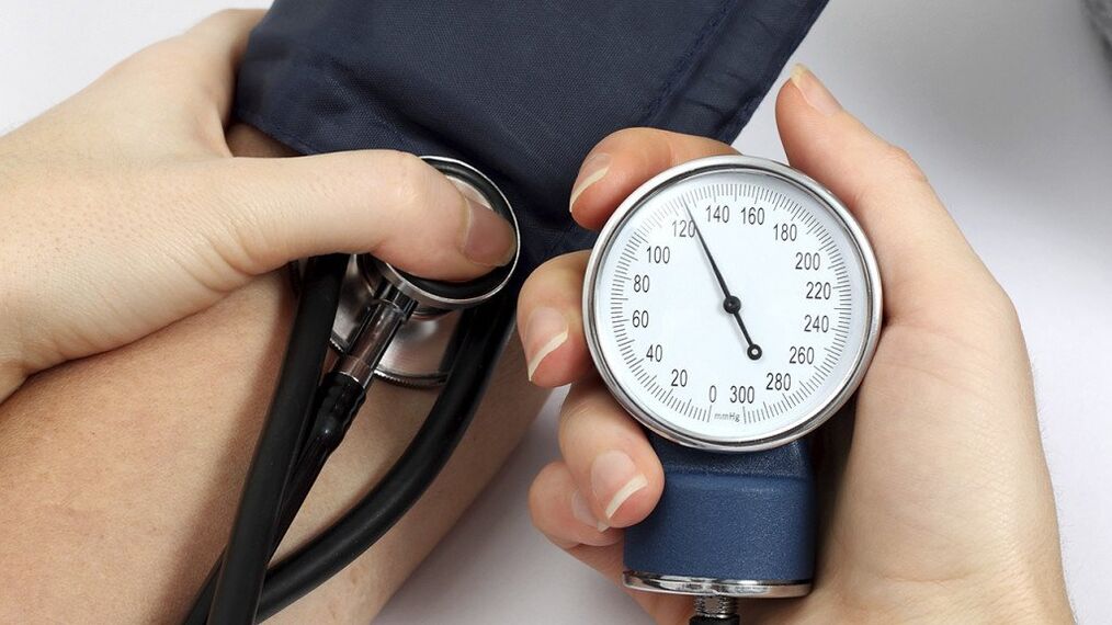 Measure blood pressure for high blood pressure