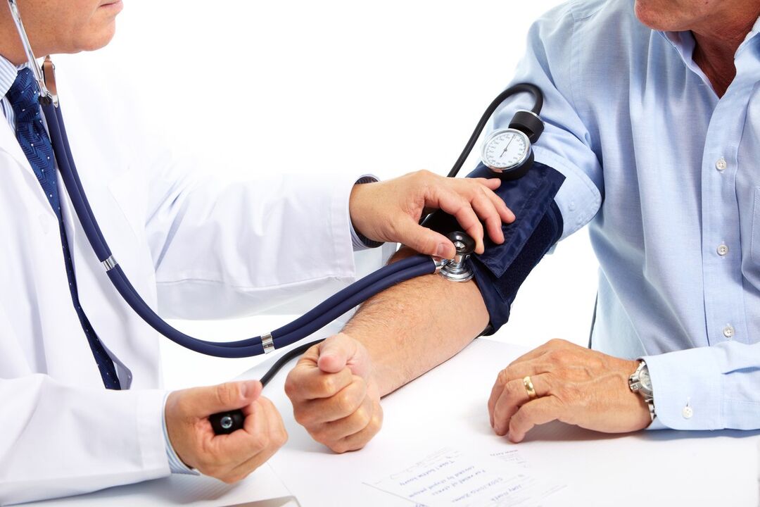 Based on high blood pressure, doctors diagnose hypertension